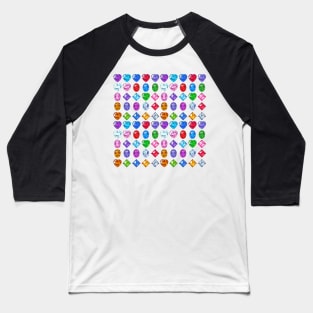 Y2K 2000s Aesthetic Bejewelled Bedazzler You're a Gem Phone Case Baseball T-Shirt